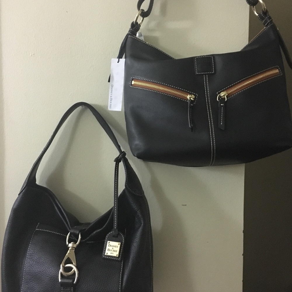 DOONEY AND BOURKE HANDBAGS IN BLACK BUNDLE